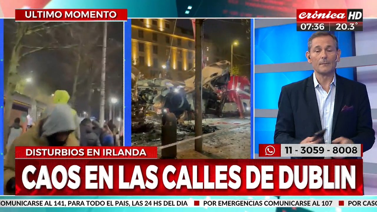 Conmoción en Irlanda: un hombre atacó a cuchillazos a chicos de una escuela primaria en Dublín