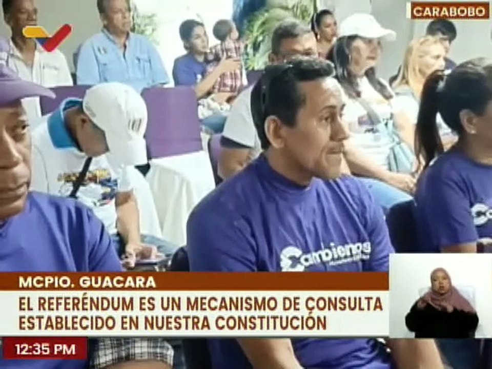 Carabobo | Realizan conversatorio sobre el Esequibo y el Referendo Consultivo en el mcpio. Guacara