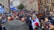 Watch: Thousands gather to march against antisemitism in central London