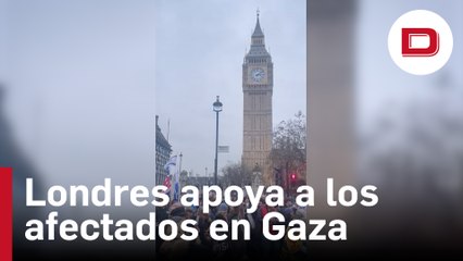 Miles de personas manifiestan en Londres en contra del antisemitismo en Gaza