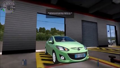 Mazda 2  City Car Driving 159 Logitech G27 (Fast)