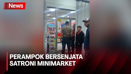 Karyawan Minimarket Terluka Parah Terkena Sabetan Senjata Tajam Perampok