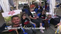Elengedett 17 túszt a Hamász vasárnap, köztük két magyar állampolgárt is
