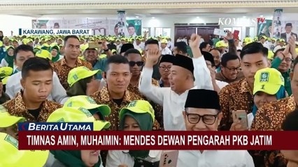 Ada Nama Mendes Abdul Halim di Timnas Amin, Cak Imin: Kita Tugaskan jadi Dewan Pengarah PKB Jatim