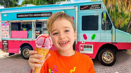 Chris and Niki explore Moms ice cream truck