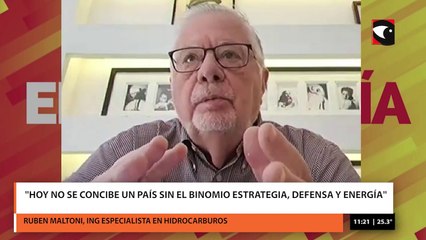 Hoy no se concibe un país sin el binomio estrategia, defensa y energía