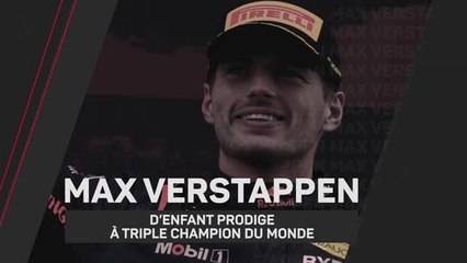 Formule 1 - Max Verstappen, d'enfant prodige à triple champion du monde