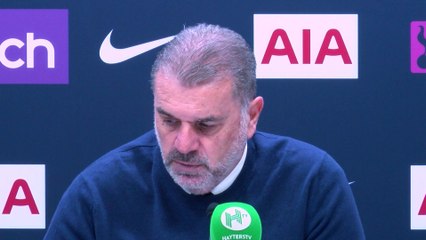 Postecoglou reflects on Tottenham's 2-1 defeat to Aston Villa