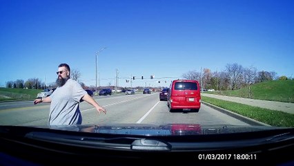 Road Rage Caught On Dash Cam