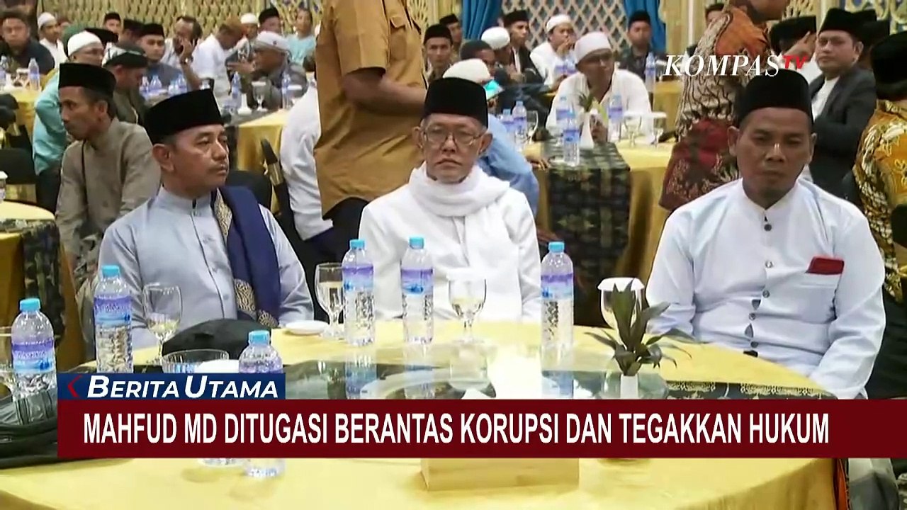 Partai Koalisi Tugasi Cawapres Mahfud MD untuk Berantas Korupsi dan Penegakkan Hukum!