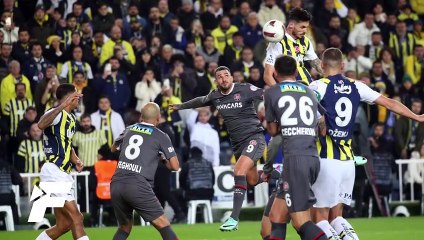 Fenerbahçe - Fatih Karagümrük maçından kareler