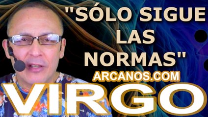 ♍️#VIRGO #TAROT♍️ Sólo sigue las normas  ✨ARCANOS.COM✨