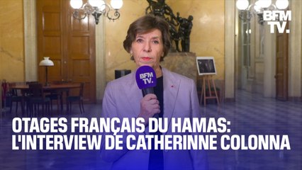 Otages français du Hamas: l'interview intégrale de Catherine Colonna sur BFMTV
