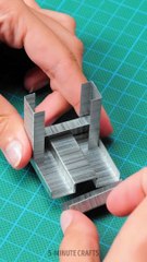 Creative Stapler Art Building A Cube From Office Supplies Shorts