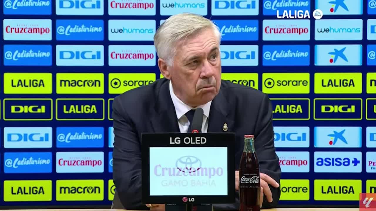 Ancelotti en rueda de prensa tras el Cádiz 0 - Real Madrid 3