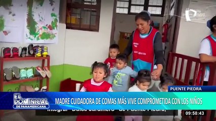 Puente Piedra: madre cuidadora se encuentra transformando la vida de 16 niños