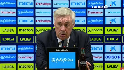 Ancelotti habla sobre el partido del Rodrygo