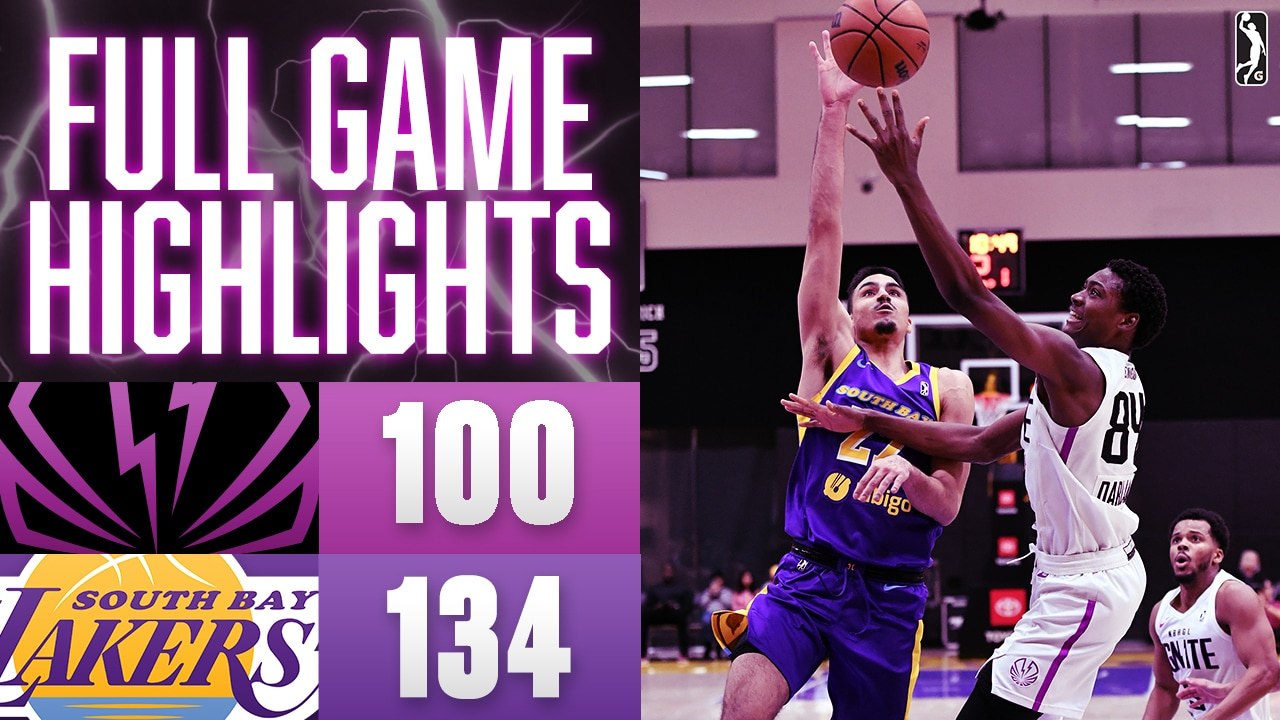 G League Ignite vs. South Bay Lakers - Full Game Highlights - Vidéo  Dailymotion