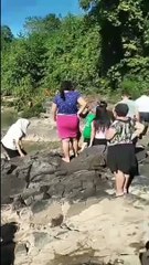 Tres personas desaparecidas en el río Grande, en Nacaome