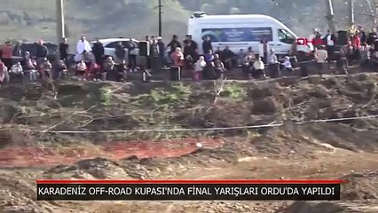 Karadeniz Off-Road Kupası'nda final yarışları Ordu’da yapıldı