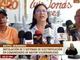 Lara | Instalan 3 sistemas de electrificación en varias comunidades del mcpio. Iribarren