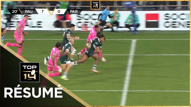 TOP 14 Saison 2023-2024 J08 - Résumé Section Paloise - Stade Français