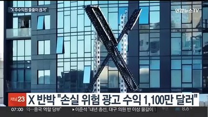 음모론 즐기던 머스크, 수백억원 손실 위기…광고주들 줄줄이 'X 손절'