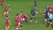 TOP 14 - Essai de Maxime SALLES (OYO) - Montpellier Hérault Rugby - Oyonnax Rugby