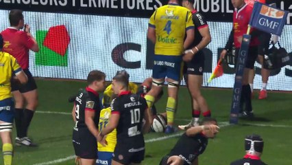 TOP 14 - Essai de Santiago CHOCOBARES (ST) - Stade Toulousain - ASM Clermont