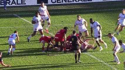 TOP 14 - Essai de Setariki TUICUVU (RCT)- RC Toulon - Castres Olympique