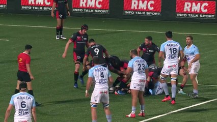 TOP 14 - Essai de Tom SPRING (AB) - LOU Rugby - Aviron Bayonnais