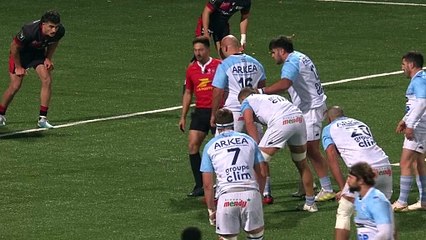 TOP 14 - Essai de Uzair CASSIEM (AB) - LOU Rugby - Aviron Bayonnais