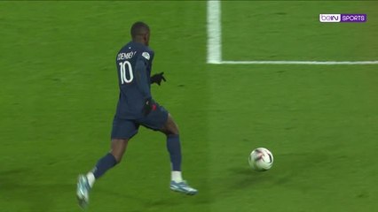 Dembélé gets off the mark for PSG in spectacular style