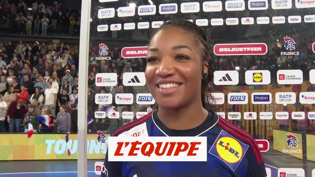 Foppa : « On a eu un peu peur » - Hand - Tournoi de France (F) - Bleues