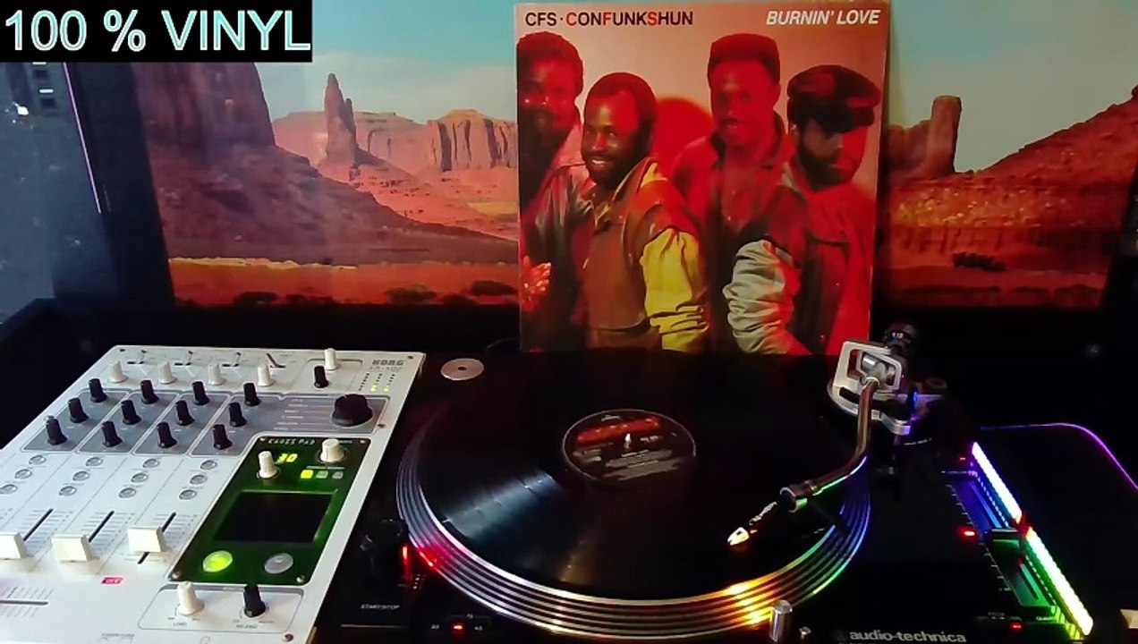 CON FUNK SHUN - Burnin' Love (1986)