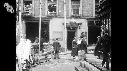Ramsgate Zeppelin Raid. Showing Damage Done to the Bull and George Hotel | movie | 1915 | Official Featurette
