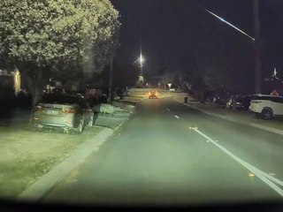 Meteor Streaks Across Perth Skies