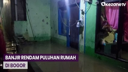 Hujan Deras di Bogor, Sejumlah Wilayah Terendam Banjir-Mobil Hanyut