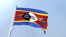 Eswatini Waving Flag