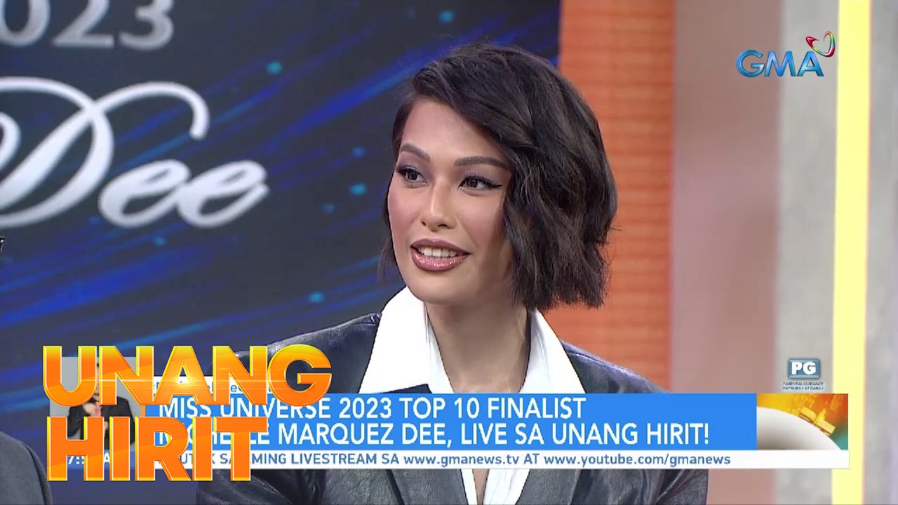 Miss Universe Philippines 2023 Michelle Dee, LIVE sa Unang Hirit | Unang Hirit