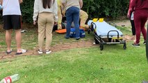 Motociclista fica ferido em acidente no bairro Alto Alegre em Cascavel