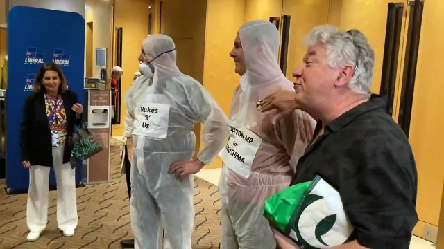 South Coast Labour Council members at NSW Liberal Party conference