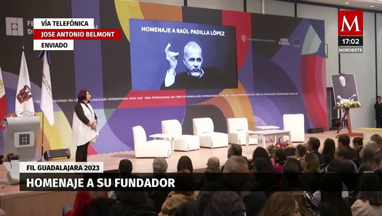 Realizan homenaje a Raúl Padilla López, fundador de la FIL de Guadalajara