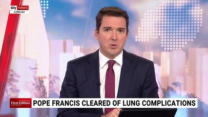 Pope Francis to still attend climate summit after lung complications ruled out