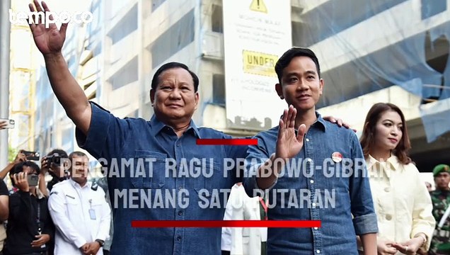 Pengamat Ragu Prabowo-Gibran Menang Satu Putaran: Kecuali Ada Skenario Tak Demokratis