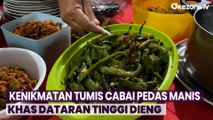 Mencicipi Kuliner Olahan Oseng Cabai Khas Dataran Dieng, Jateng