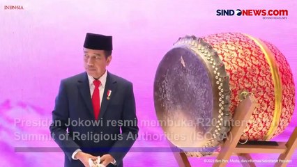 Buka Forum R20 ISORA 2023, Jokowi Sebut Tragedi di Palestina Tidak Bisa Ditoleransi