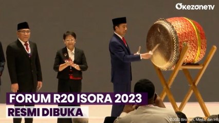 Resmi Buka Forum R20 ISORA 2023, Presiden Jokowi: Kekerasan di Palestina Tak Bisa Ditoleransi