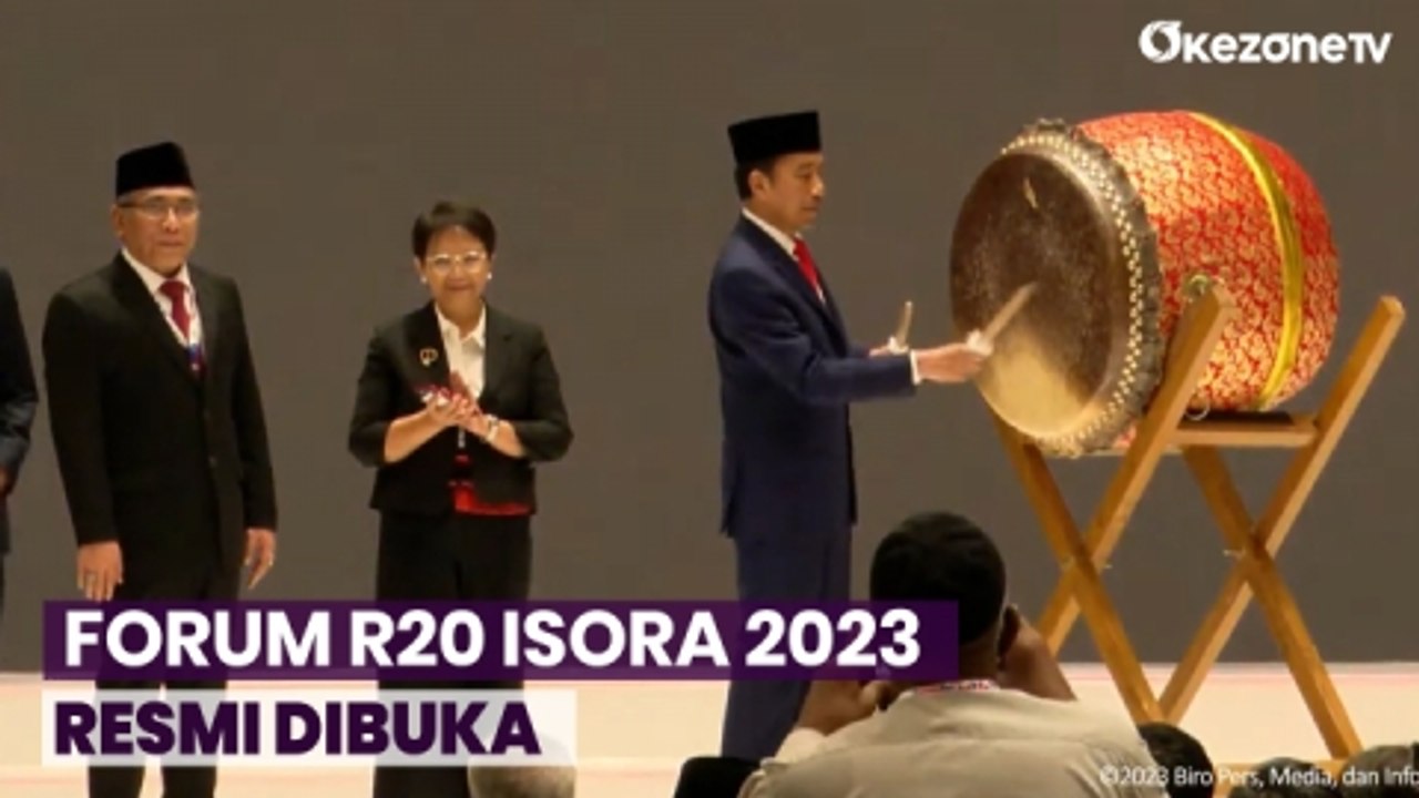 Resmi Buka Forum R20 ISORA 2023, Presiden Jokowi: Kekerasan di Palestina Tak Bisa Ditoleransi