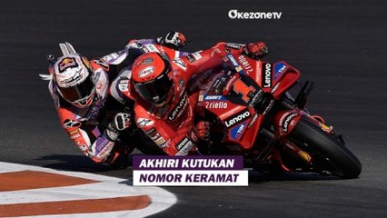 Akhiri Kutukan Nomor Keramat MotoGP, Bagnaia Samai Marquez dan Rossi